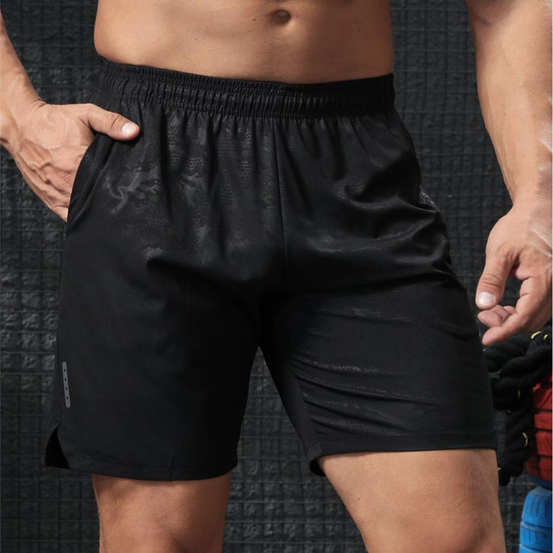 Sports Shorts Men's Summer Thin Woven Running Workout Quick-drying Casual Beach Fifth Pants