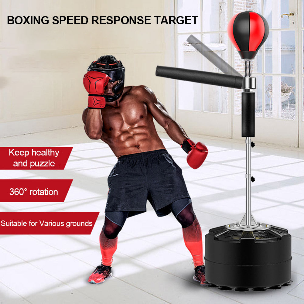 Boxing Ball Reaction Target Spinning Vertical Trainer